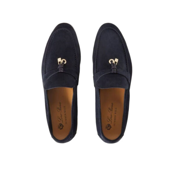 Loro piana Summer Charms Walk Loafer Color : Argo Blue Melange - Imagem 5