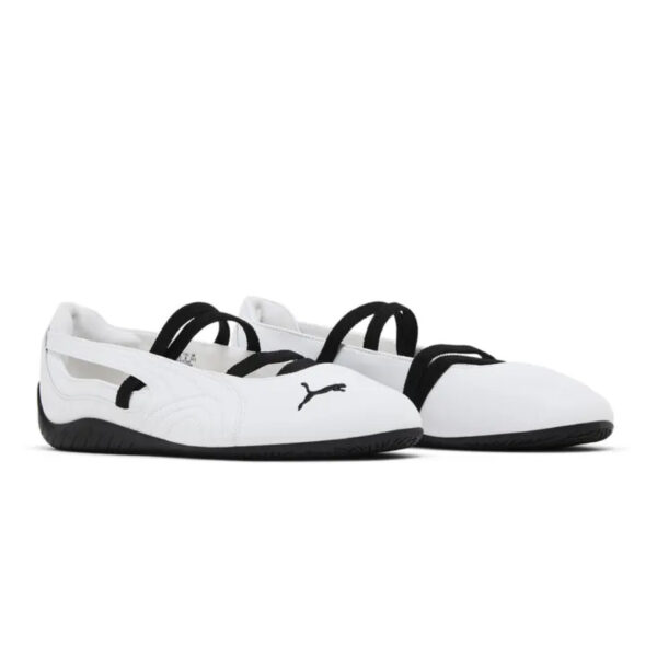 Puma Wmns Speedcat Ballet Leather 'White Black' - Imagem 5
