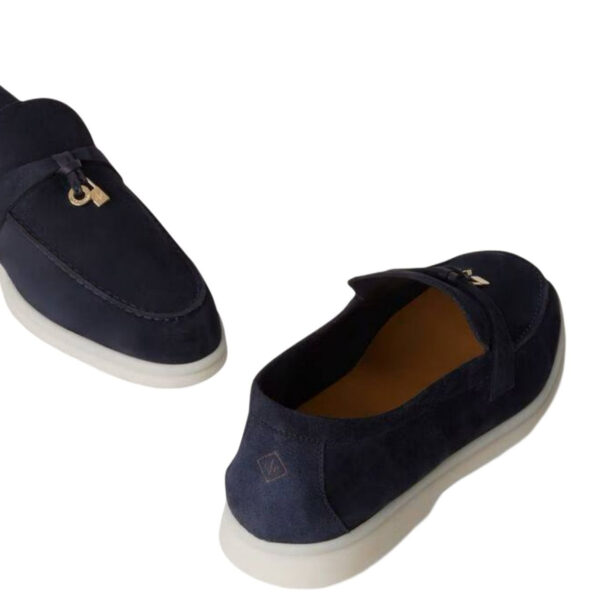 Loro piana Summer Charms Walk Loafer Color : Argo Blue Melange - Imagem 4