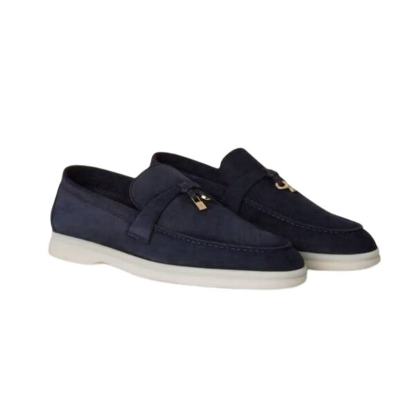Loro piana Summer Charms Walk Loafer Color : Argo Blue Melange - Imagem 2