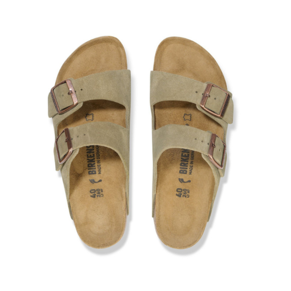 Birkenstock Arizona Suede Leather – Taupe - Imagem 5