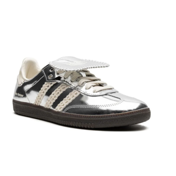 Adidas Samba Wales – Bonner Silver - Imagem 3