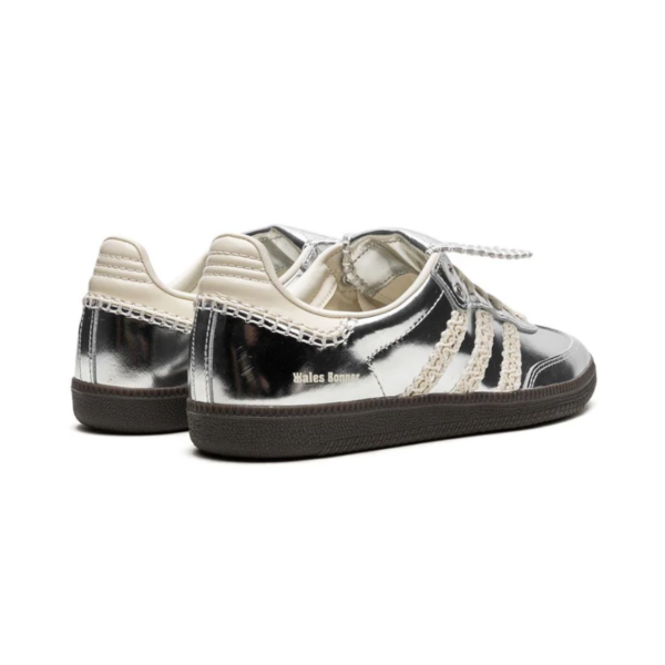 Adidas Samba Wales – Bonner Silver - Imagem 4