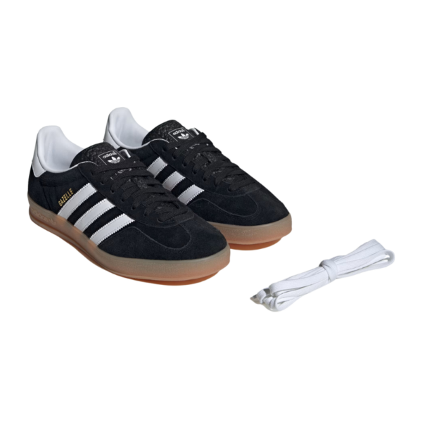 Adidas Gazelle Indoor – Core Black - Imagem 4
