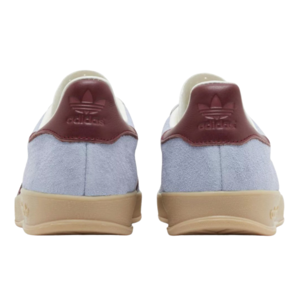 Adidas Gazelle Indoor – Blue Dawn Collegiate Burgundy - Imagem 4