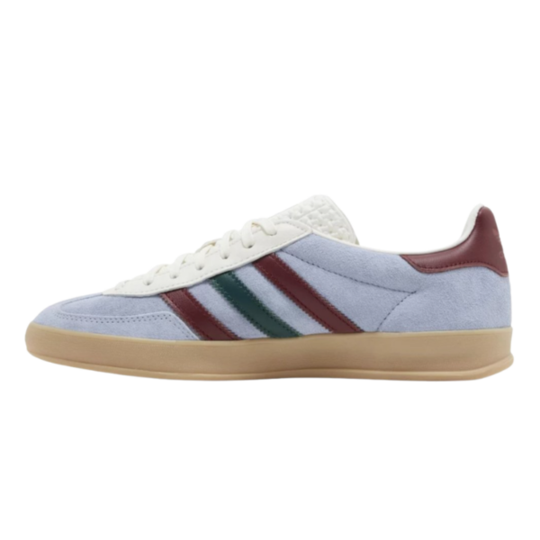 Adidas Gazelle Indoor – Blue Dawn Collegiate Burgundy - Imagem 2
