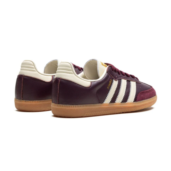 Adidas Samba OG Maroon – Gold Metallic - Imagem 3