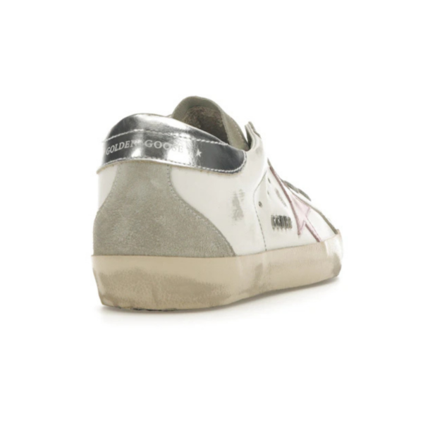 Golden Goose Super-Star – Ice White Orchid Pink - Imagem 5