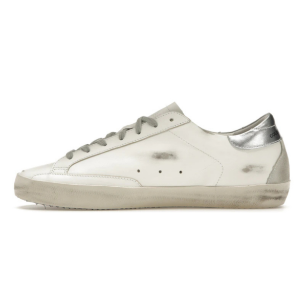 Golden Goose Super-Star – White Silver - Imagem 2