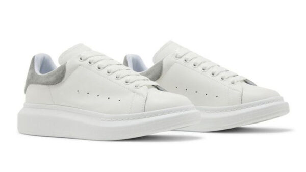 Alexander McQueen Oversized 'White Grey Suede' - Imagem 5