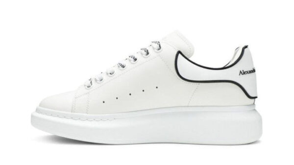 Alexander McQueen Oversized 'New Tech Calf - White Black' - Imagem 2