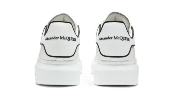 Alexander McQueen Oversized 'New Tech Calf - White Black' - Imagem 4
